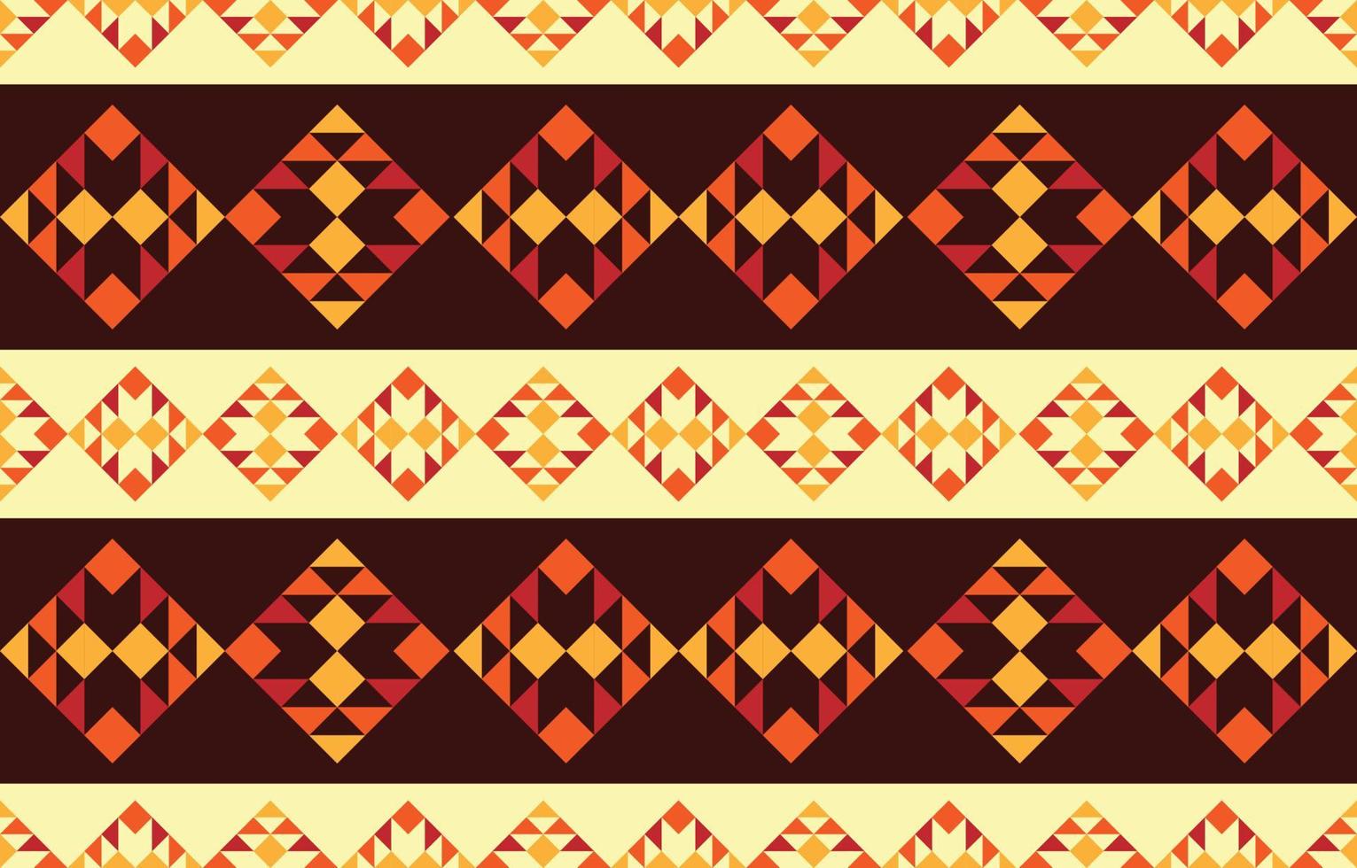 concepto de patrón étnico indígena geométrico. patrón sin costuras de geometría. diseño para estilo indígena, tela, boho, alfombra, ikat, tribal, batik, vector, ilustración, estilo patrón vector