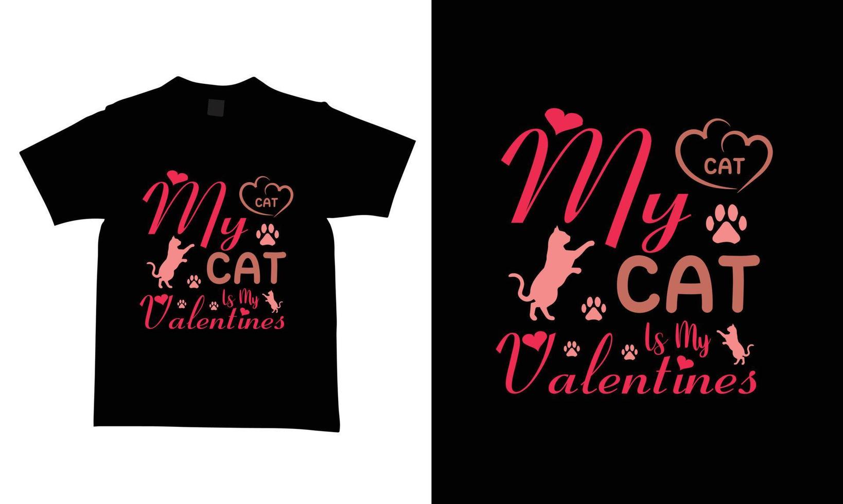 Valentine's day t-shirt design templates new and modern designs. vector