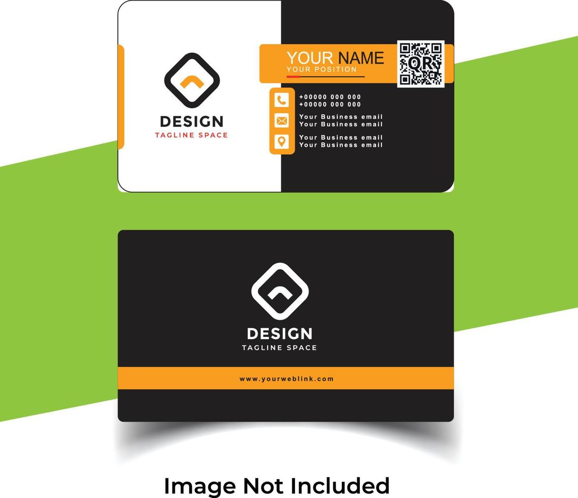 Business Card Template vector