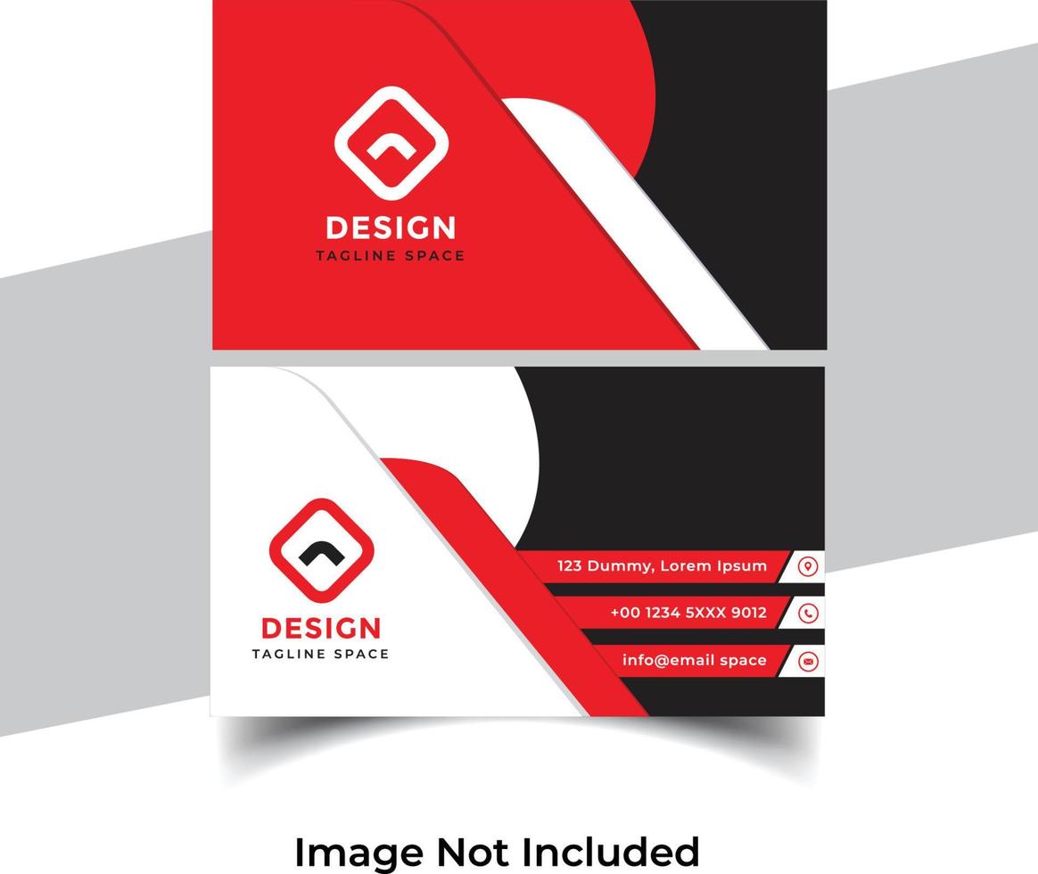 Business Card Template vector
