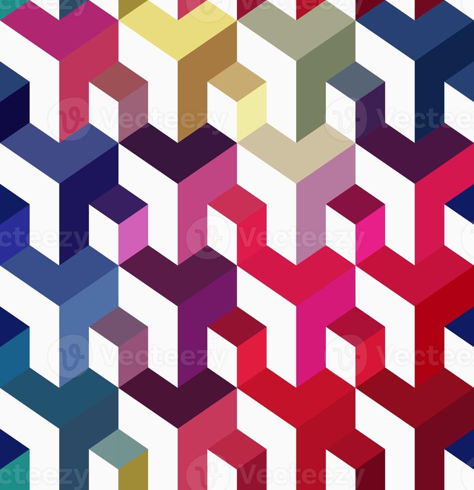Seamless abstract pattern photo
