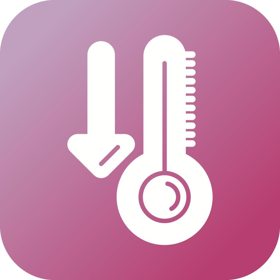 Low Temperature Vector Icon