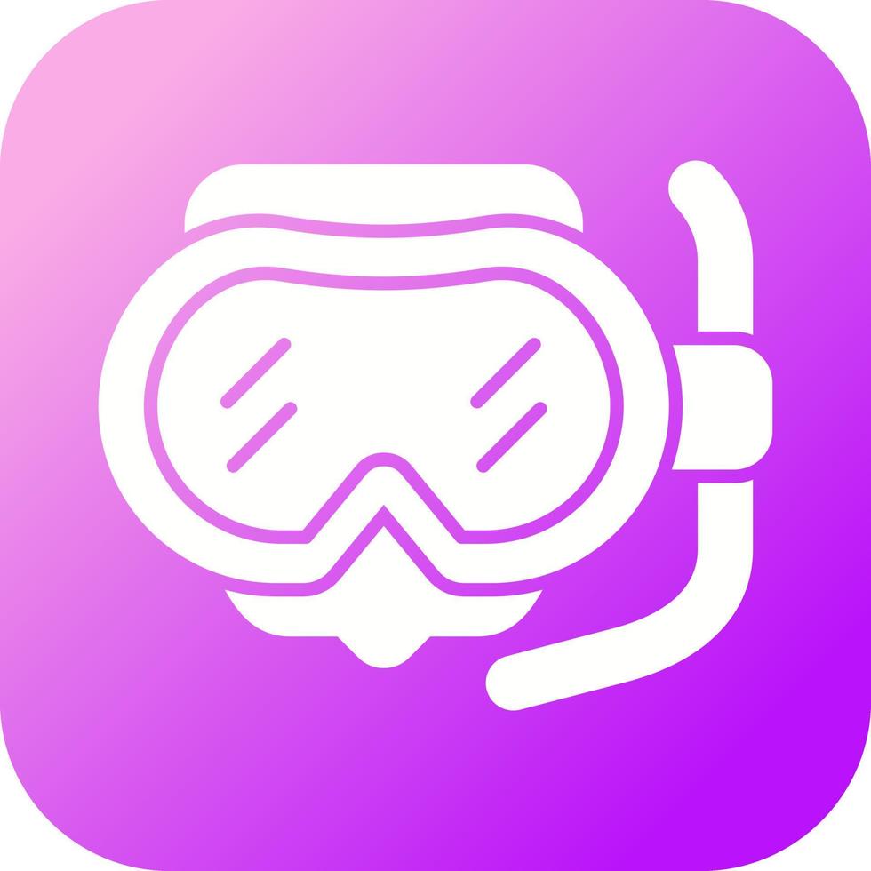 Diving Mask Vector Icon