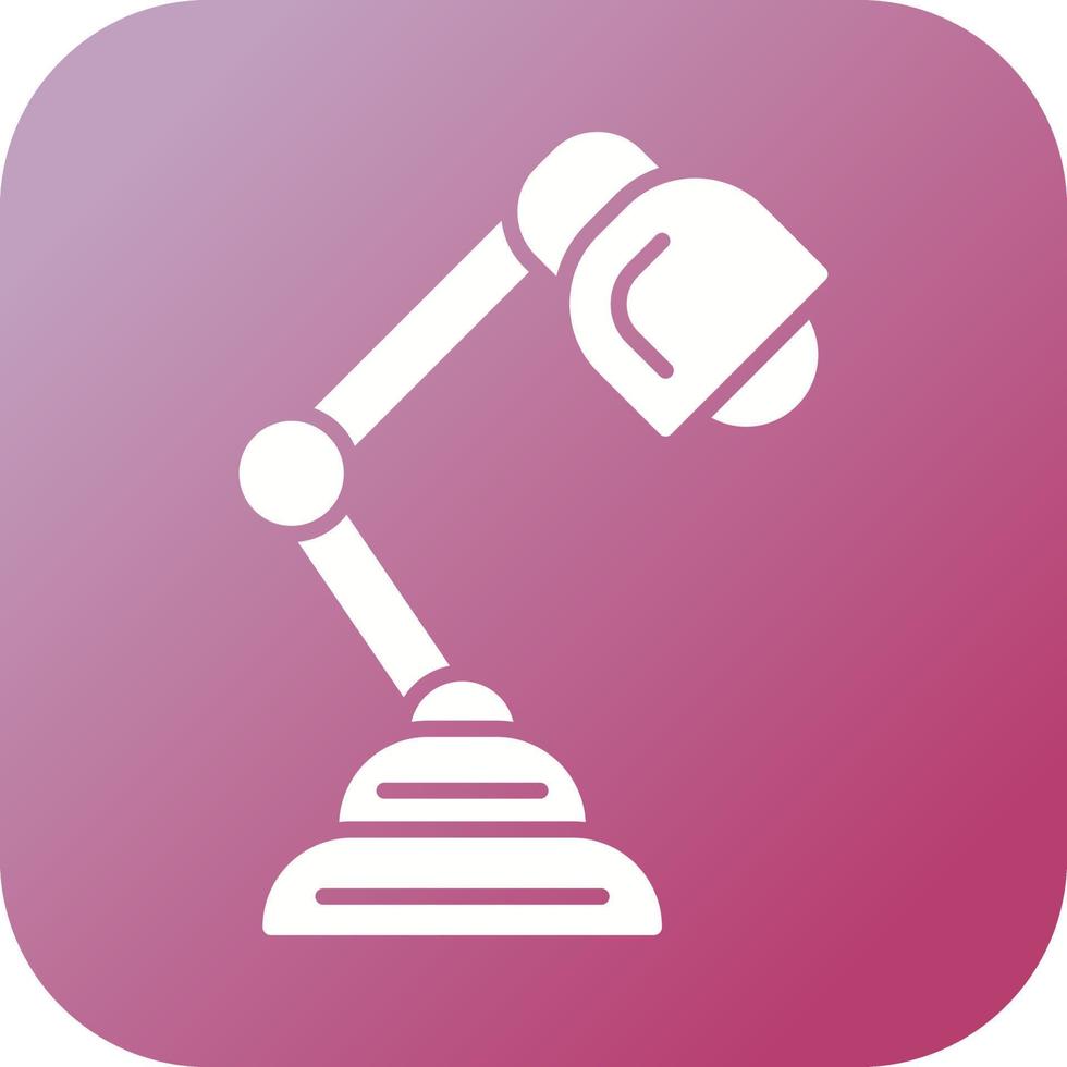 Table Lamp Vector Icon