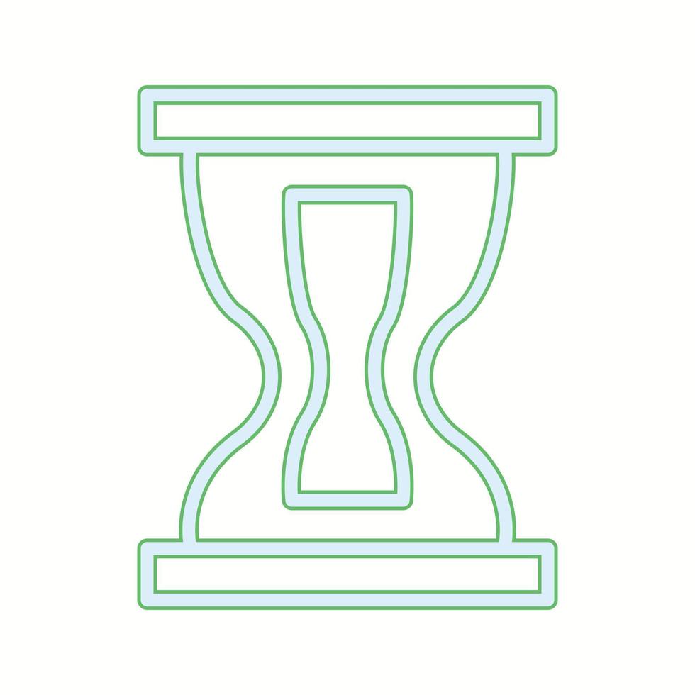 Beautiful Hourglass vector line icon