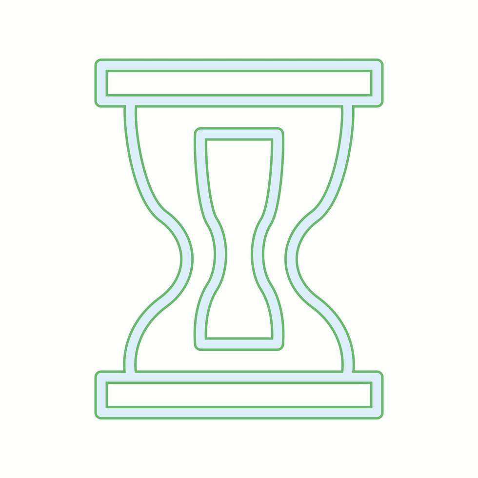 Beautiful Hourglass vector line icon