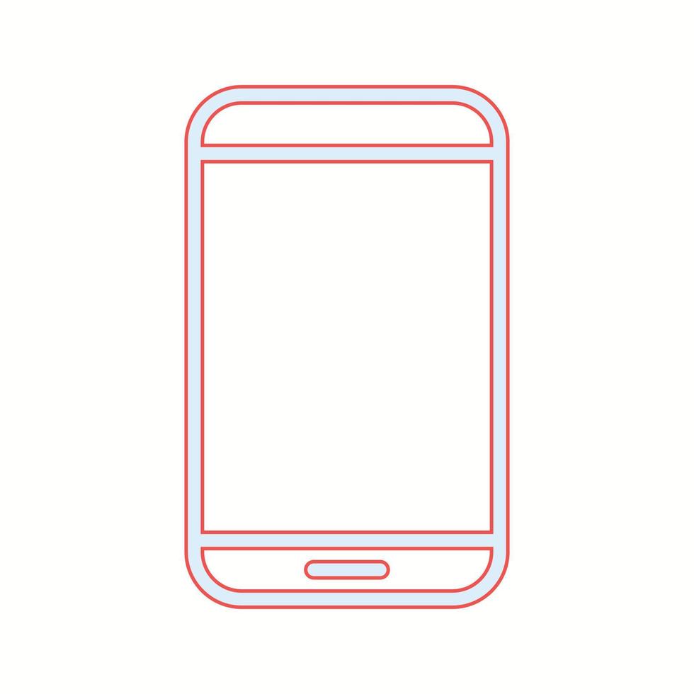 Beautiful Smartphone vector line icon