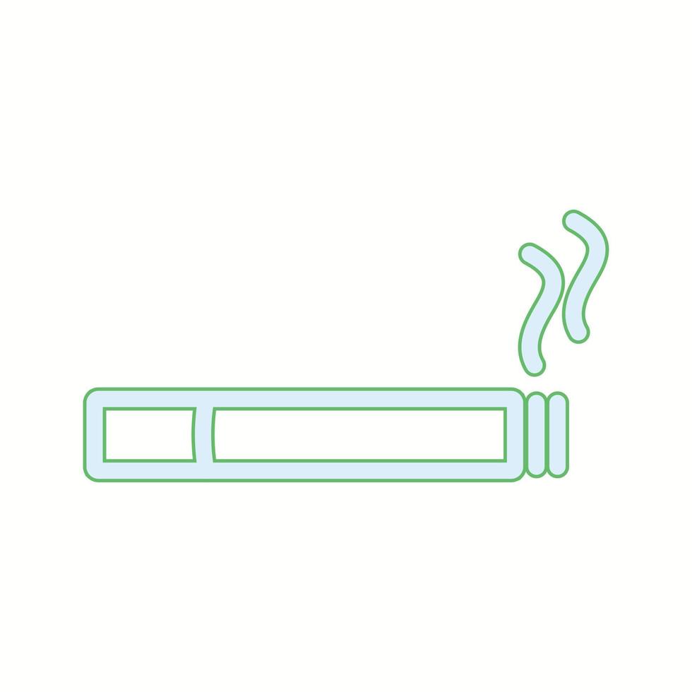 Beautiful Cigarette vector line icon