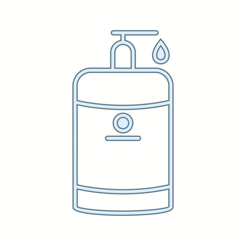 Beautiful handwash vector line icon