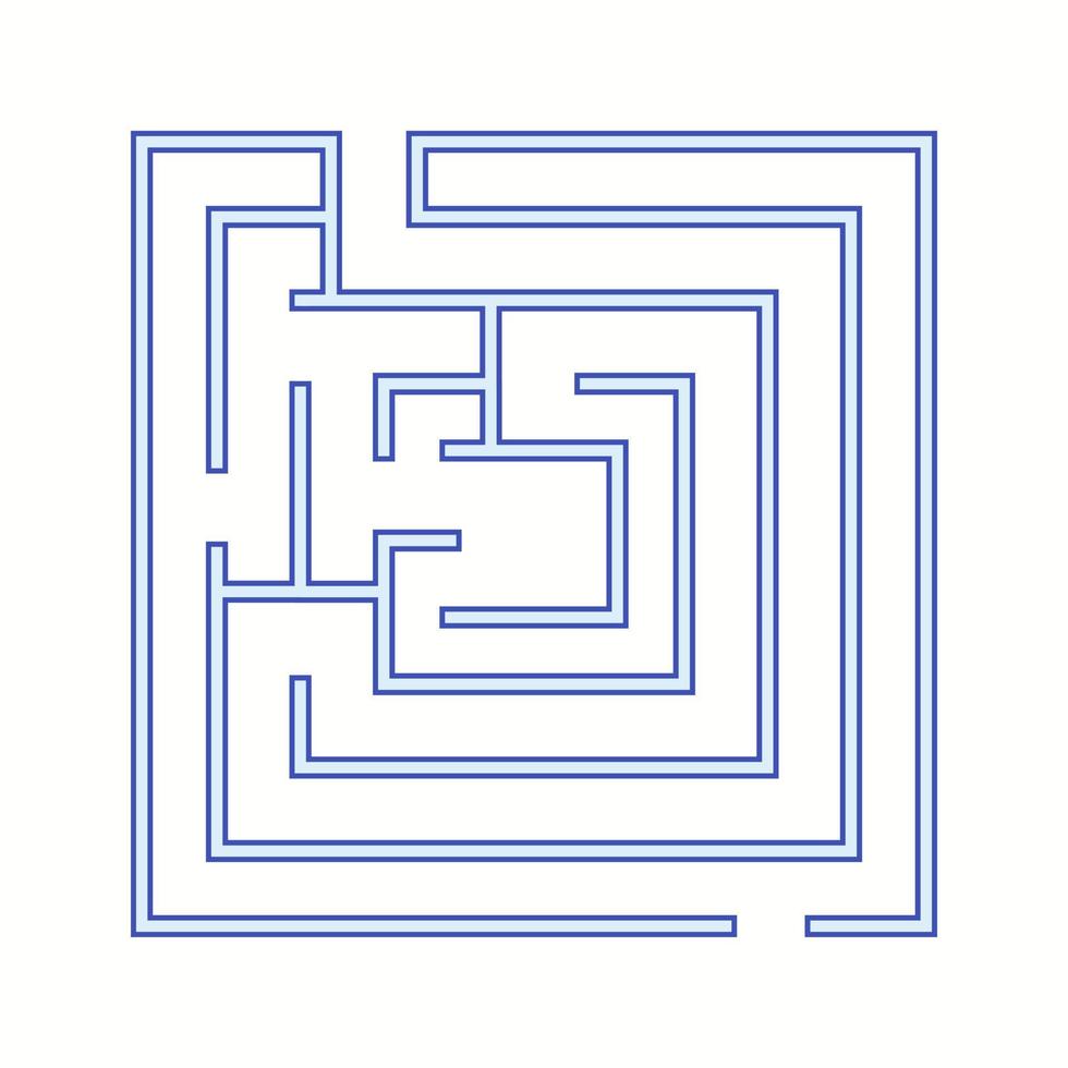 Beautiful Maze vector line icon