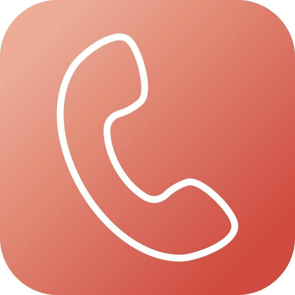 Beautiful Phone vector line icon