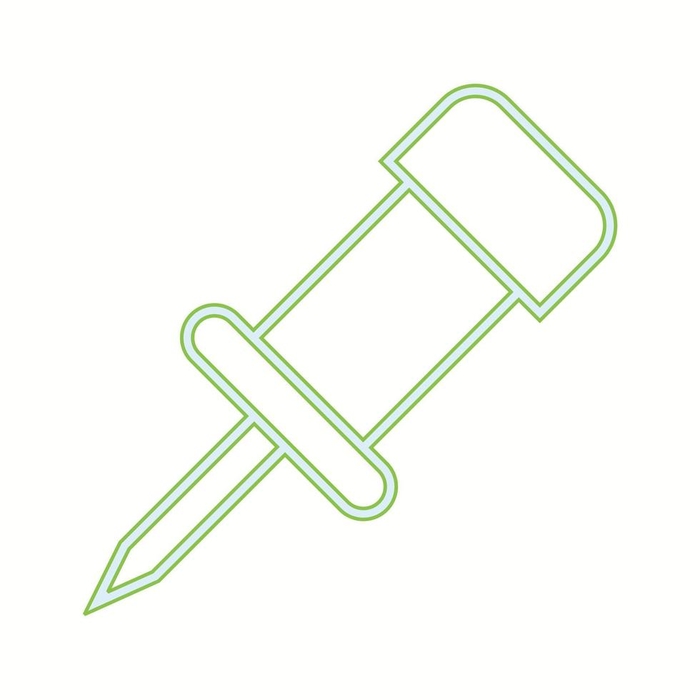 Beautiful Needle Vector line icon