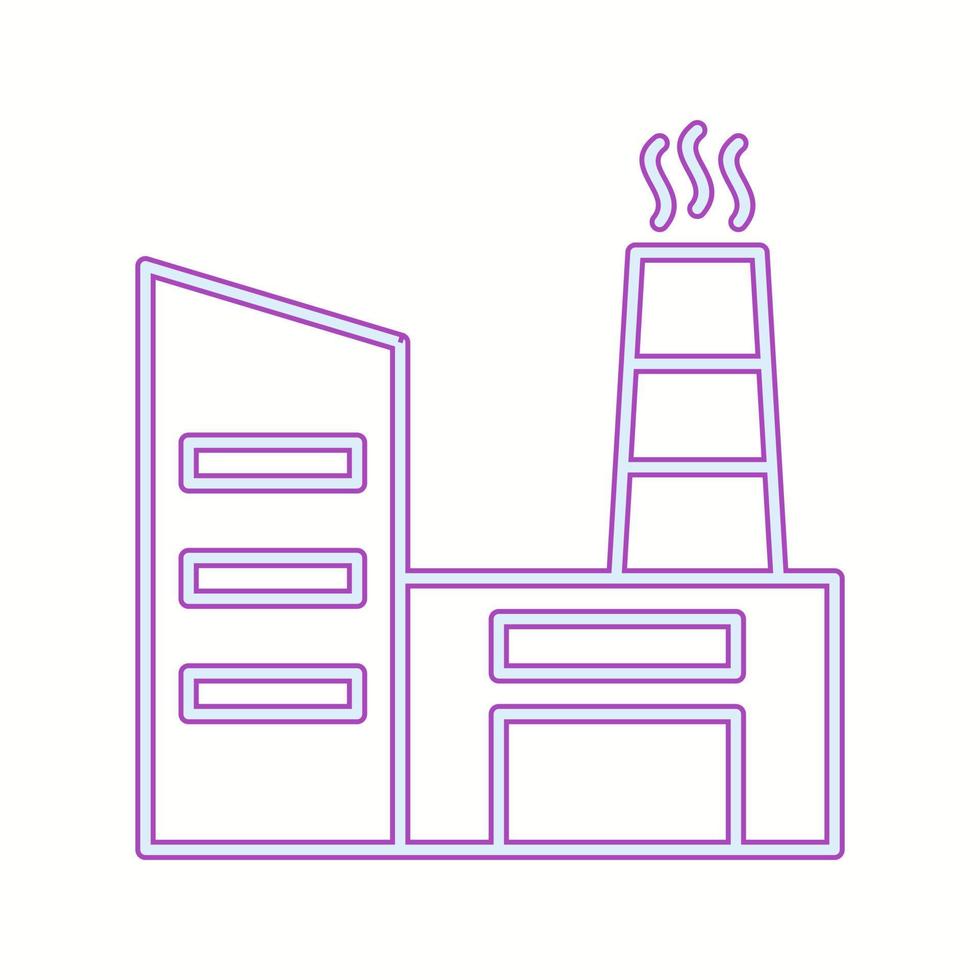 Beautiful Factory Vector line icon