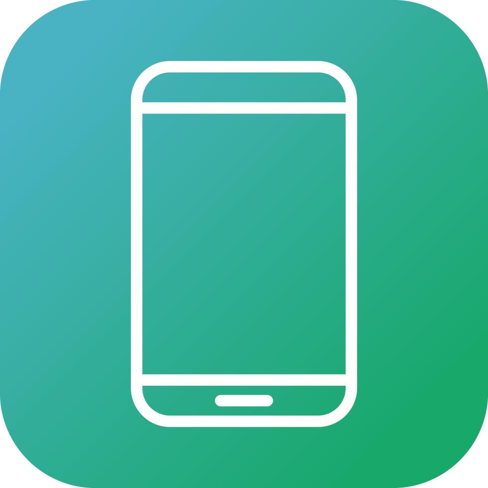 Beautiful Smartphone vector line icon