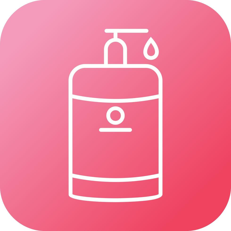 Beautiful handwash vector line icon