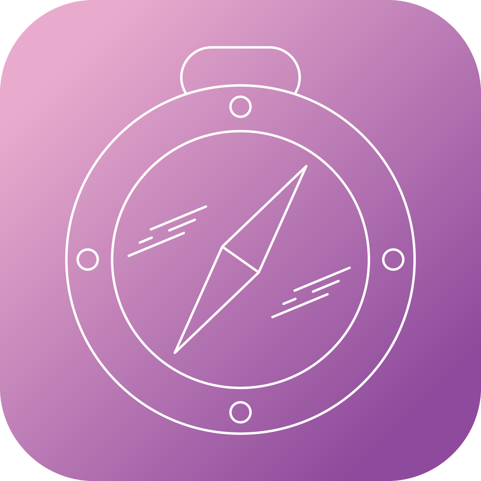 Beautiful compass vector line icon 17200508 Vector Art at Vecteezy