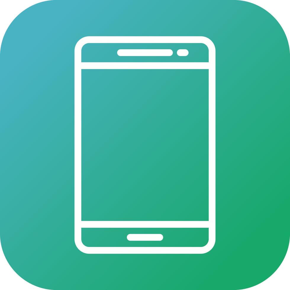 Beautiful Smartphone vector line icon