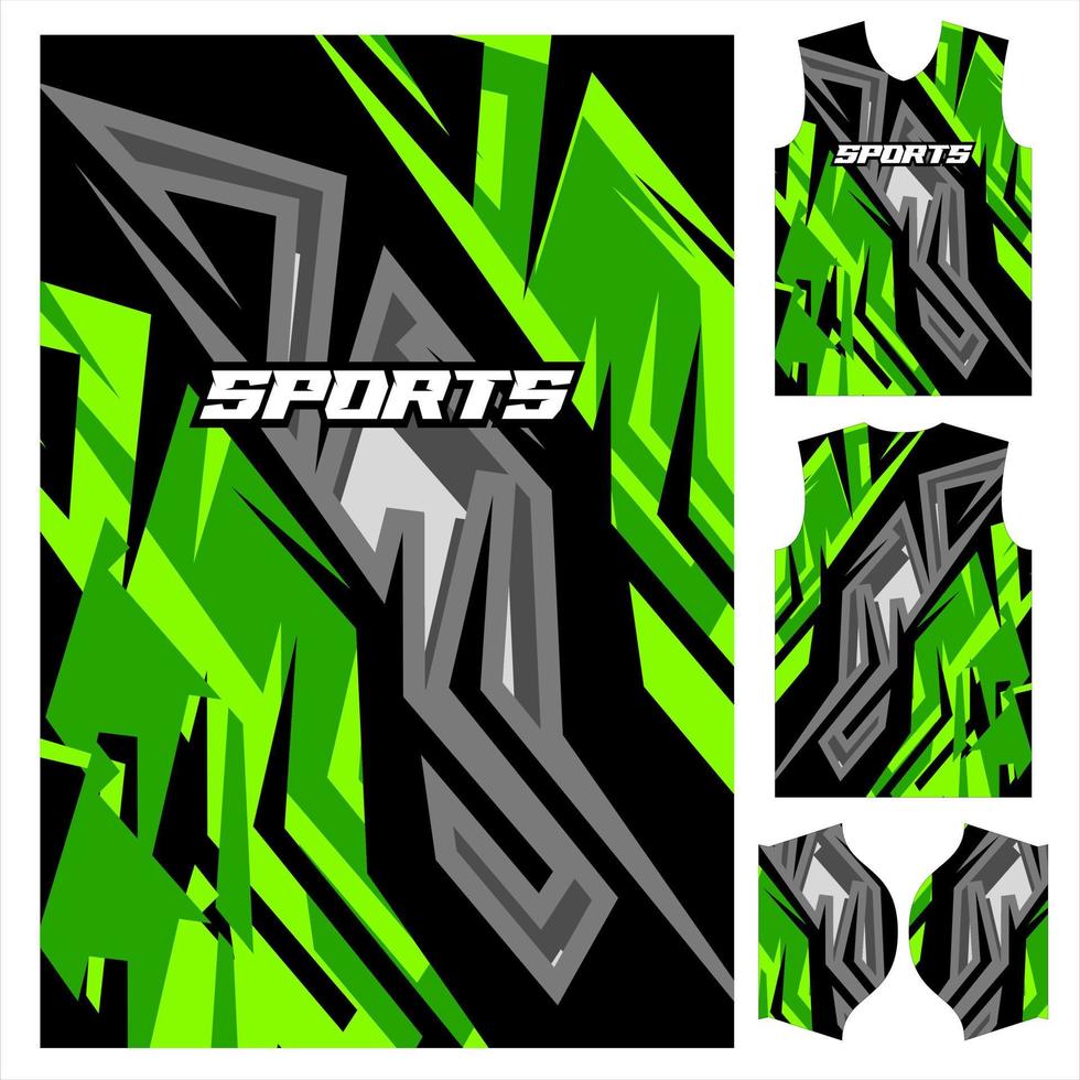 sports jersey pattern ready to print for soccer, football, motocross, racing, cycling, wrap decal, line vector