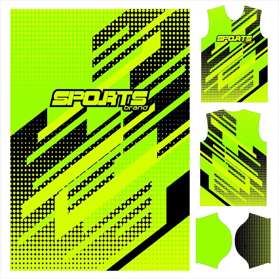 patrón de diseño de textura de jersey de camiseta abstracta listo para imprimir para impresión de ciclismo de motocross de fútbol vector