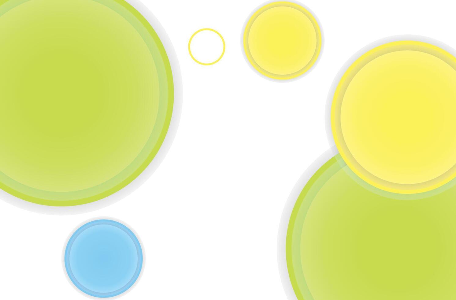 Simple circle background design free vector