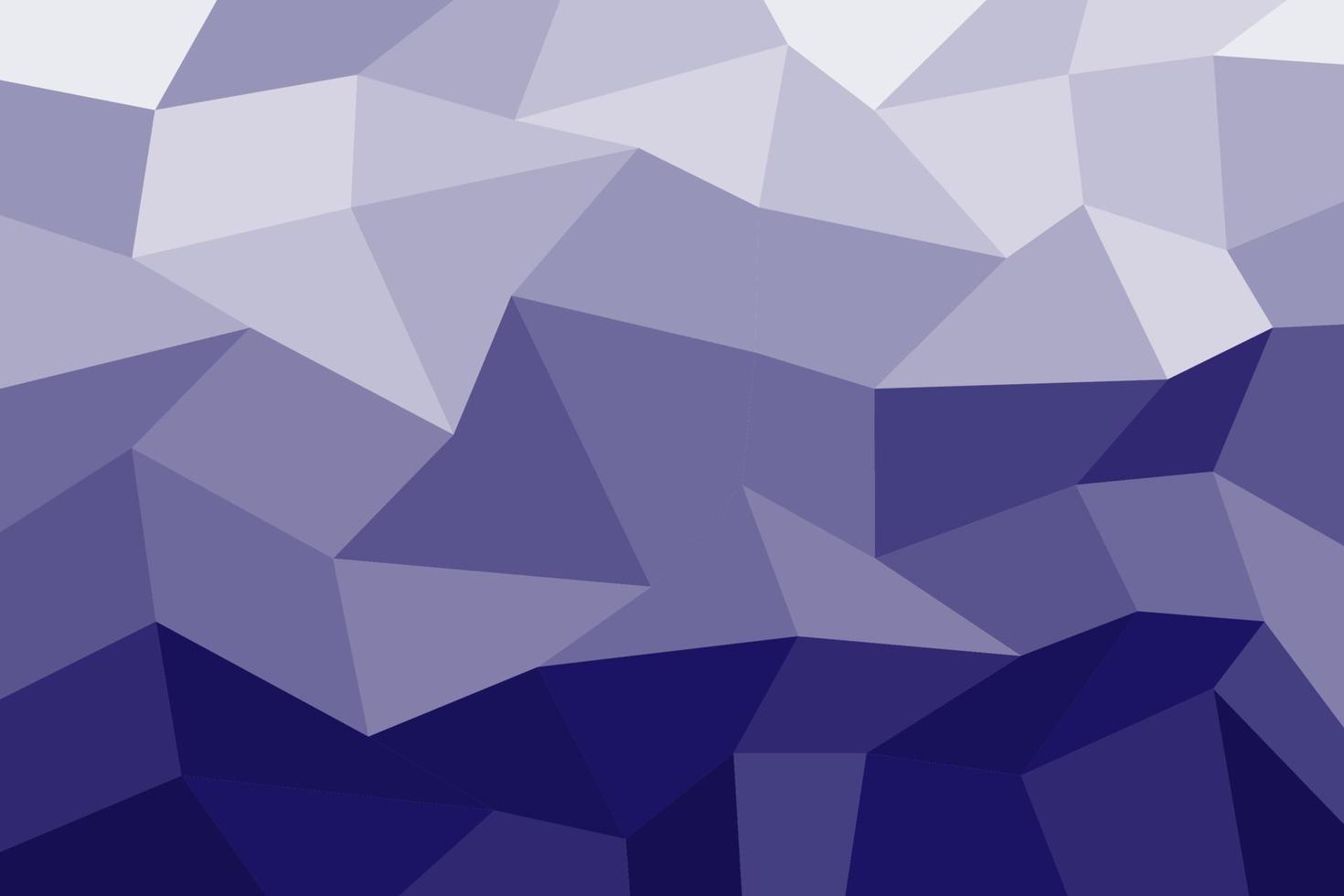 Vector illustration seamless blue geometric pattern of triangle and
