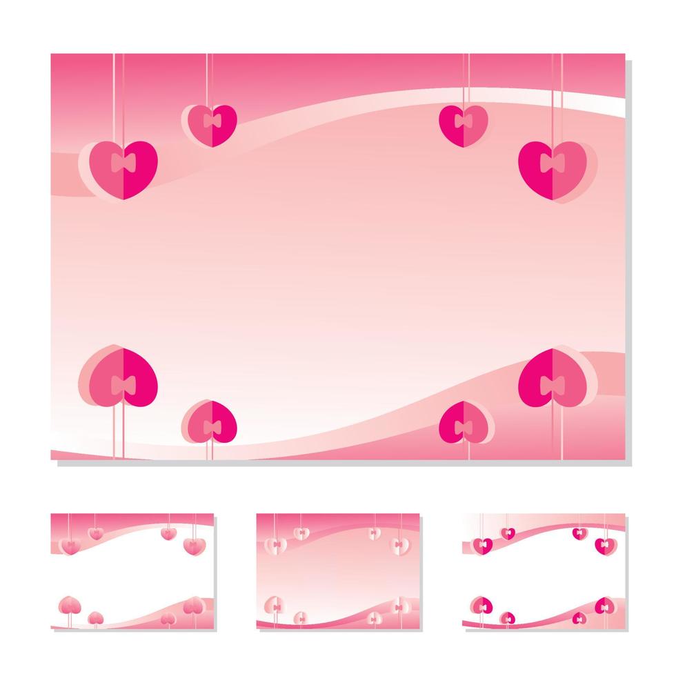 pink background. love vector symbol for Happy Women's, Mother, Valentine's Day, birthday greeting card design.