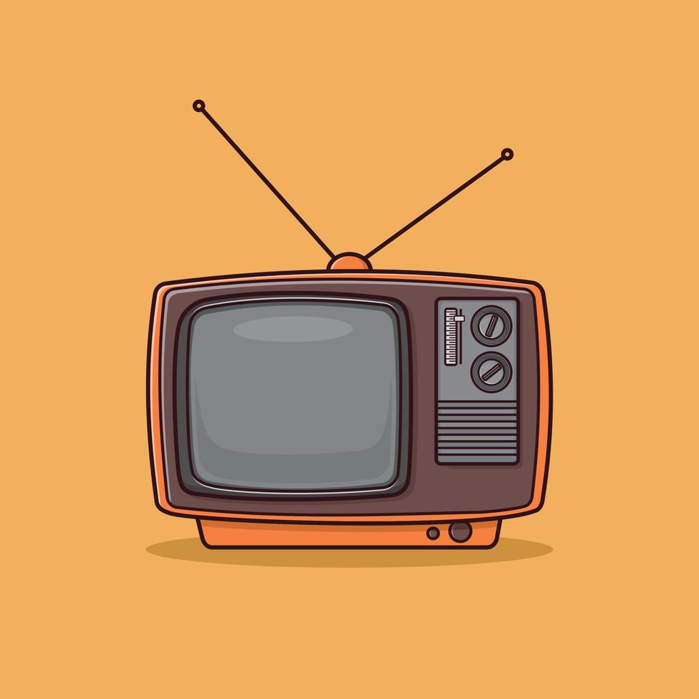 Illustration vector graphic of Television