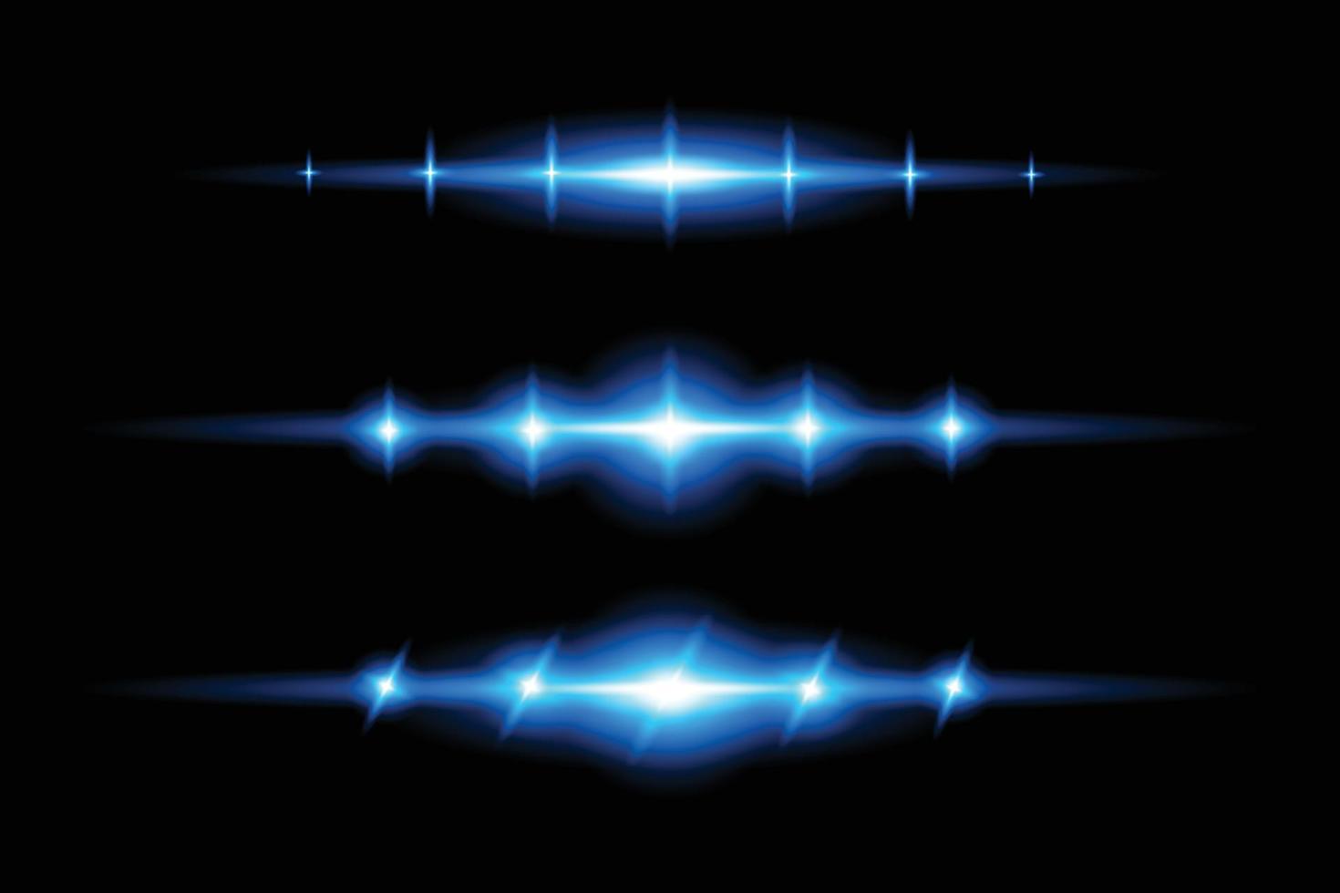 Vector colorful lens flare light effects eps pro