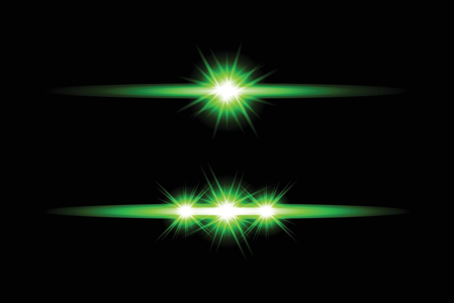 vector colorido lente destello efectos de luz eps pro