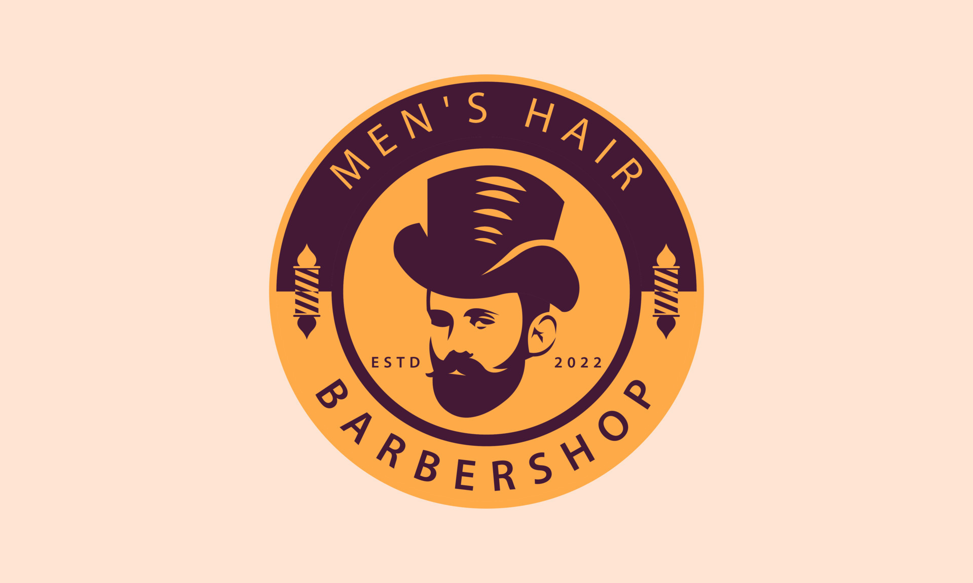 Classic Old Man Hat In Circle For Haircut Emblem Logo 17204858 Vector 10-types-of-hats-for-men-mens-hat-styles-guide-2023
