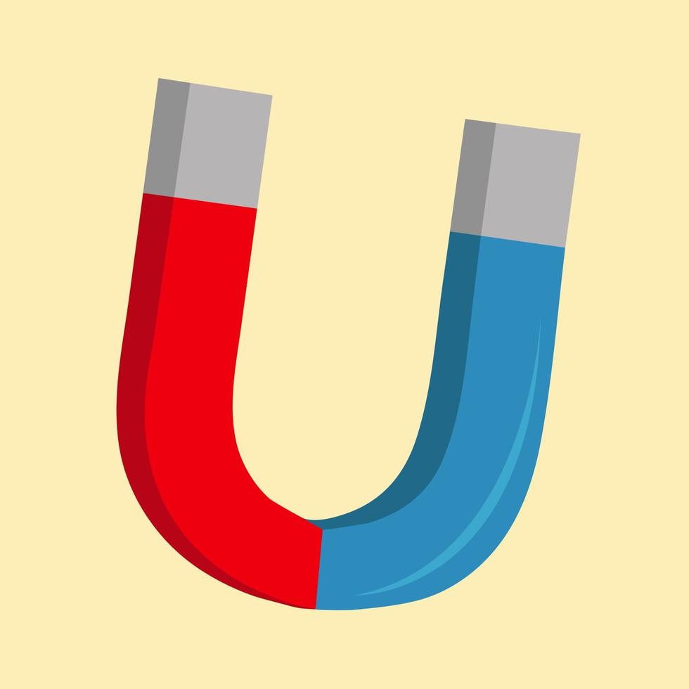 Magnet vector illustration for graphic design and decorative element