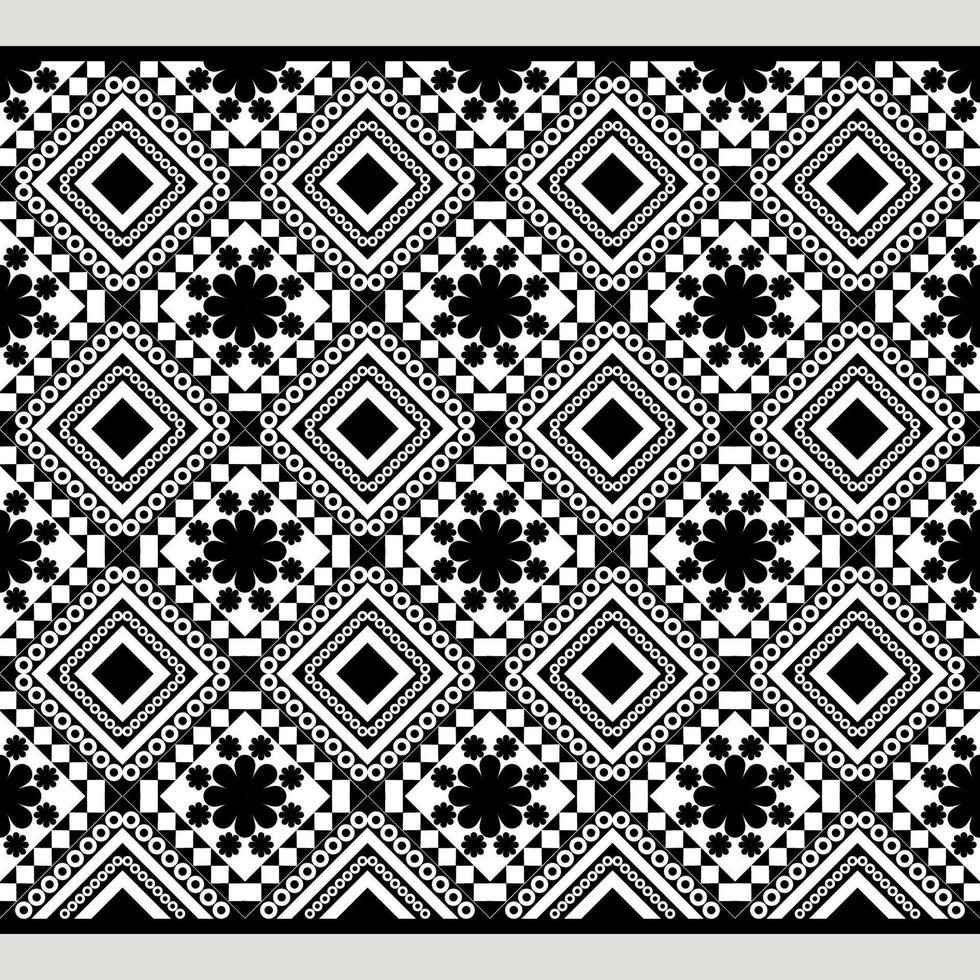 fabric pattern geometric for background rug wallpaper clothing wrap batik fabric embroidery illustration vector beautiful