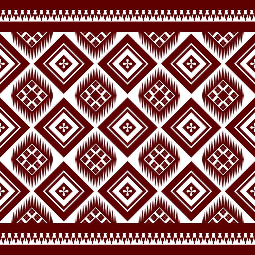 patrón geométrico étnico oriental sudáfrica diseño tradicional para alfombra de fondo, papel tapiz, camisa, batik, patrón, vector, ilustración, bordado vector