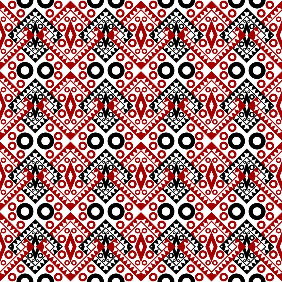 patrón geométrico étnico oriental sudáfrica diseño tradicional para alfombra de fondo, papel tapiz, camisa, batik, patrón, vector, ilustración, bordado vector