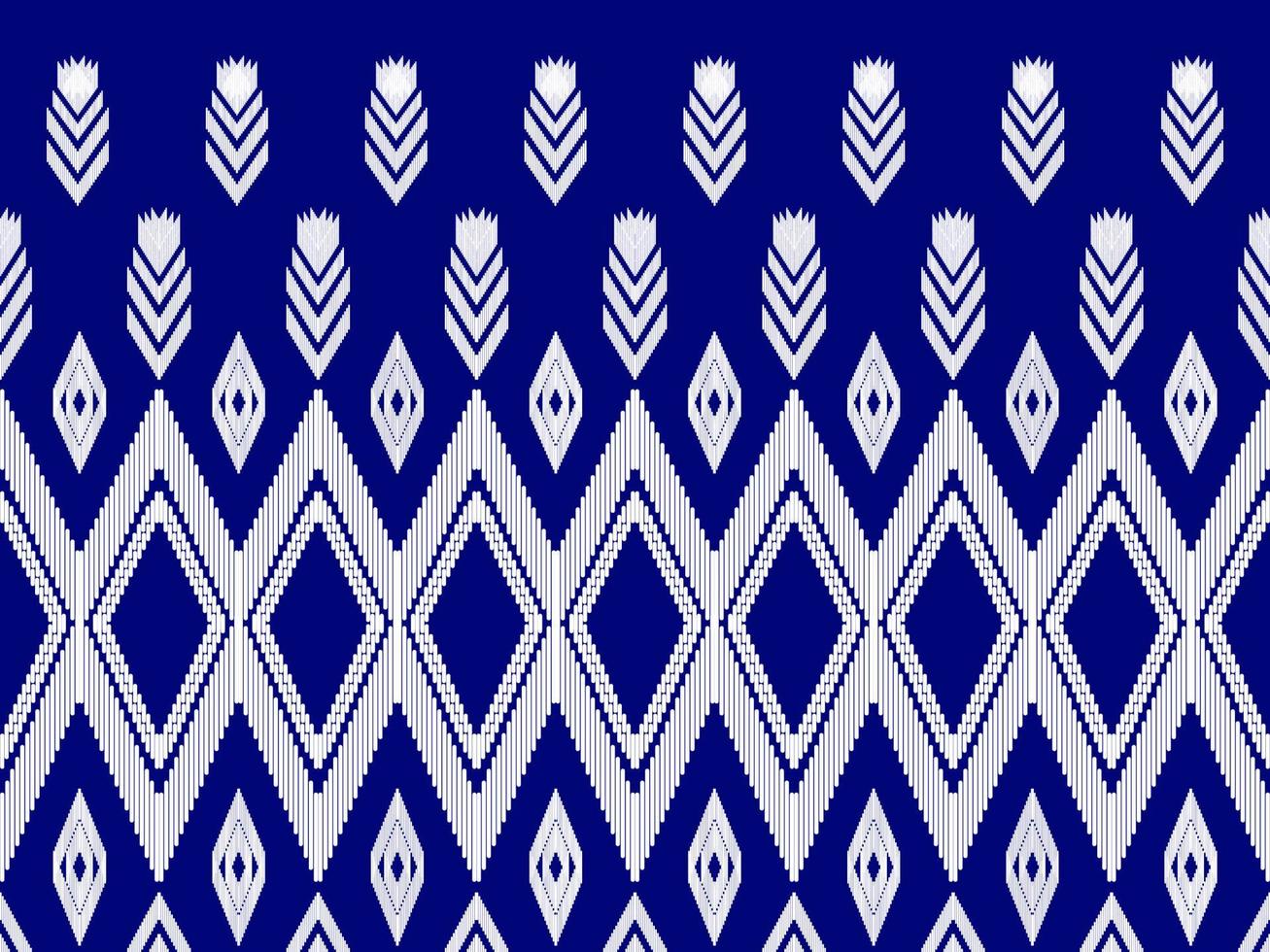 fabric pattern geometric for background rug wallpaper clothing wrap batik fabric embroidery illustration vector beautiful