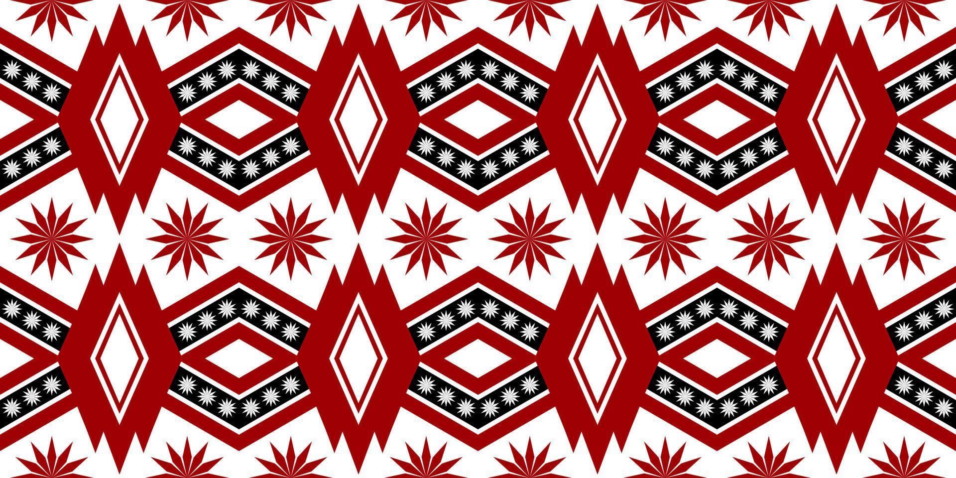 fabric pattern geometric for background rug wallpaper clothing wrap batik fabric embroidery illustration vector beautiful