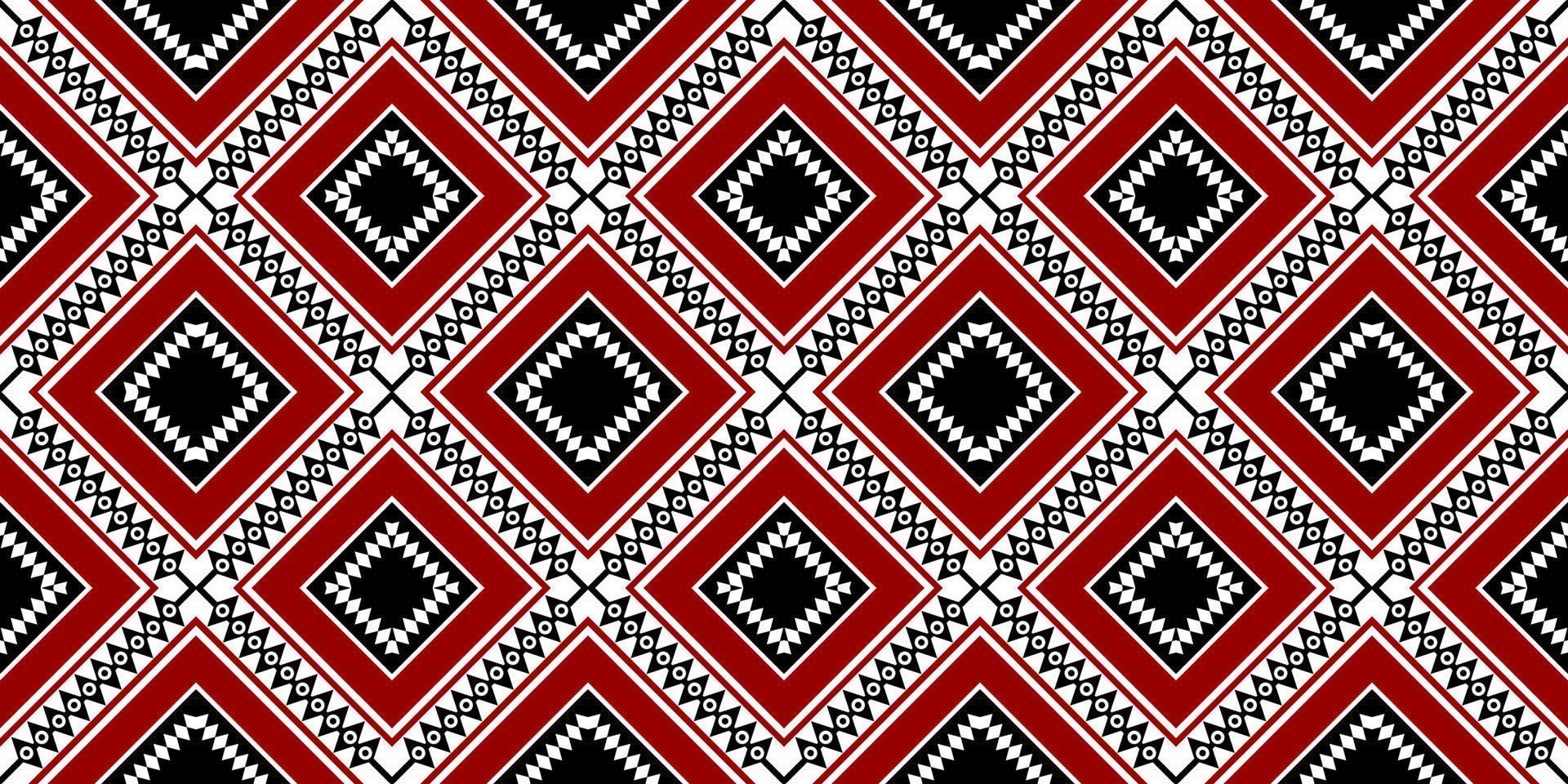 fabric pattern geometric for background rug wallpaper clothing wrap batik fabric embroidery illustration vector beautiful