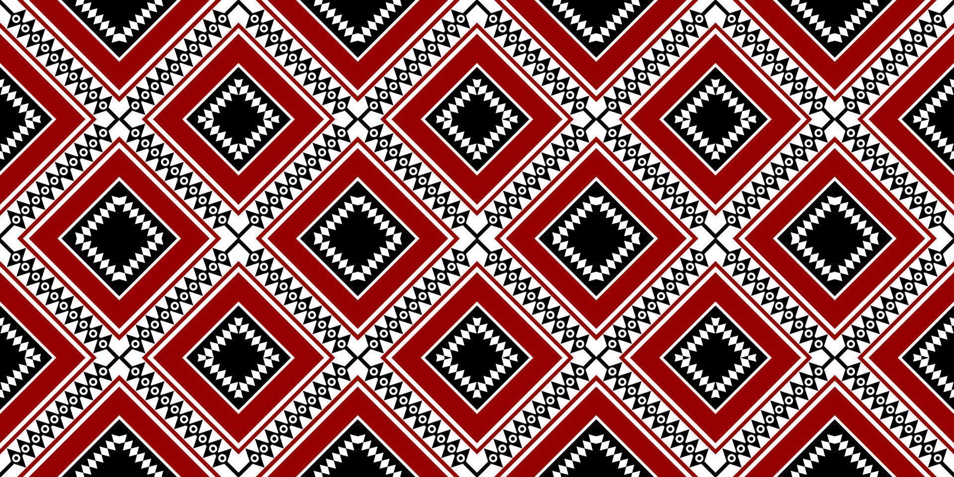 fabric pattern geometric for background rug wallpaper clothing wrap batik fabric embroidery illustration vector beautiful