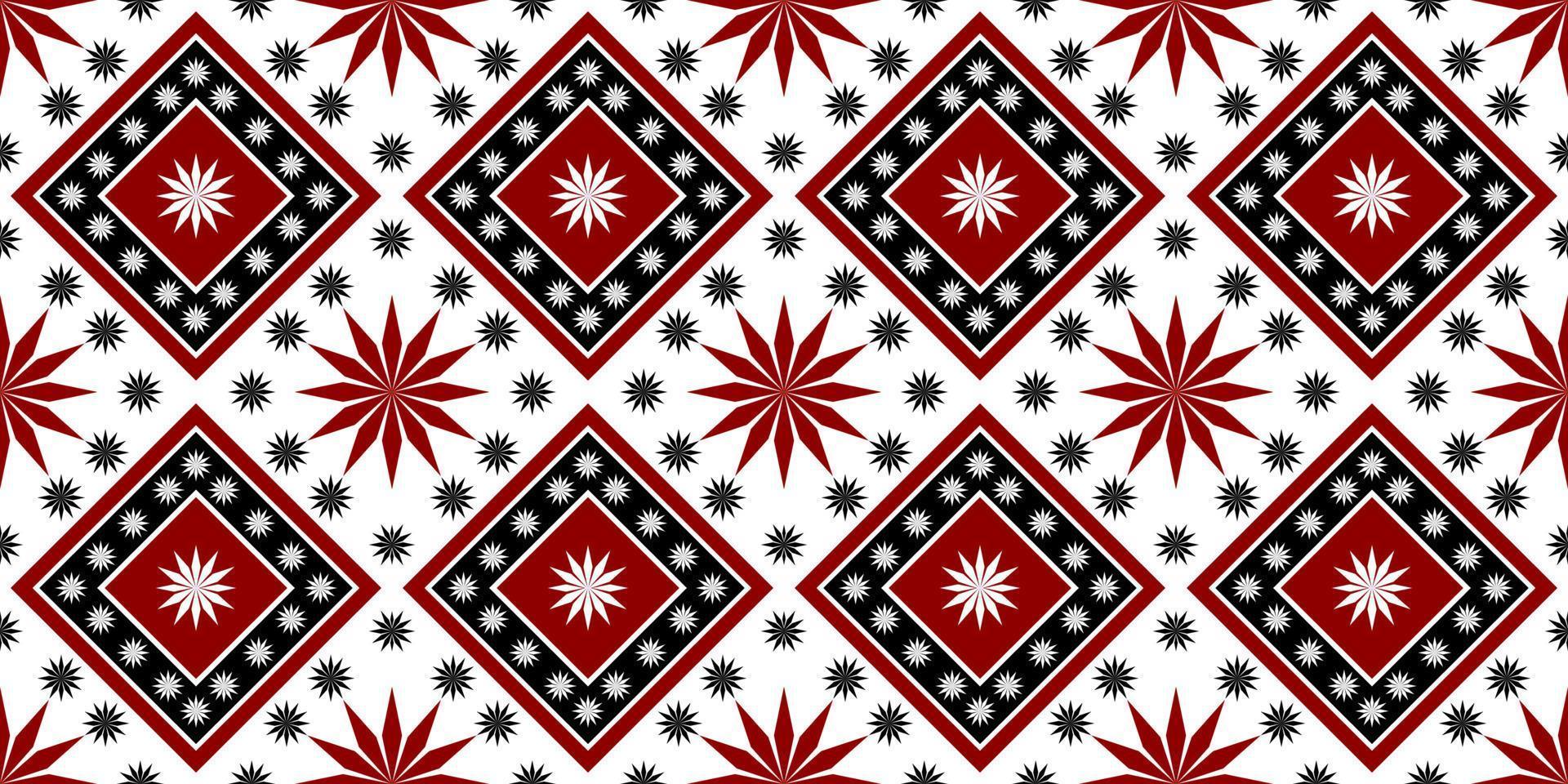 fabric pattern geometric for background rug wallpaper clothing wrap batik fabric embroidery illustration vector beautiful