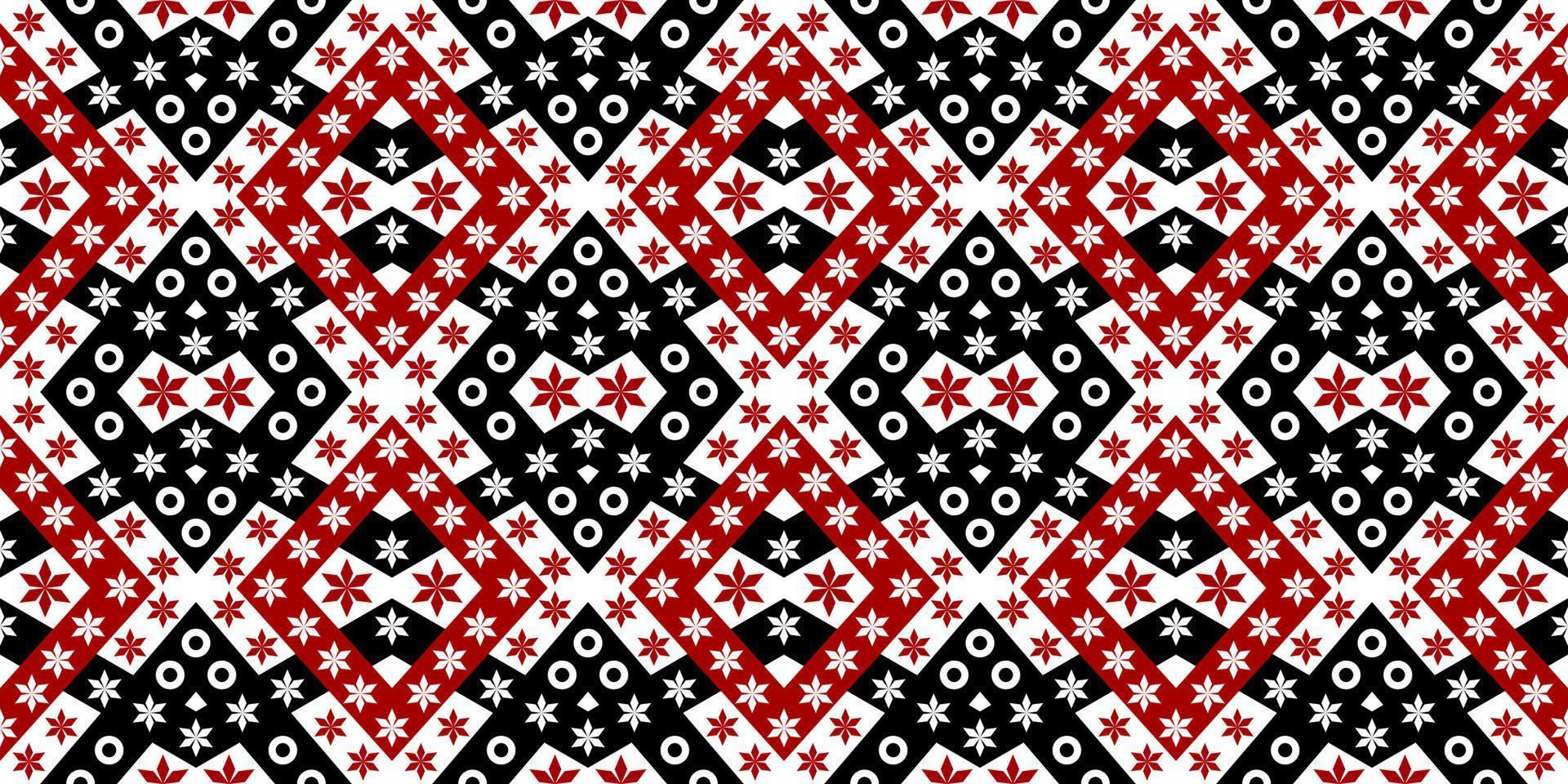 fabric pattern geometric for background rug wallpaper clothing wrap batik fabric embroidery illustration vector beautiful