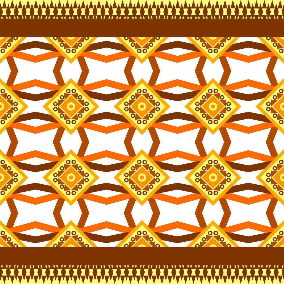 patrón geométrico étnico oriental sudáfrica diseño tradicional para alfombra de fondo, papel tapiz, camisa, batik, patrón, vector, ilustración, bordado vector