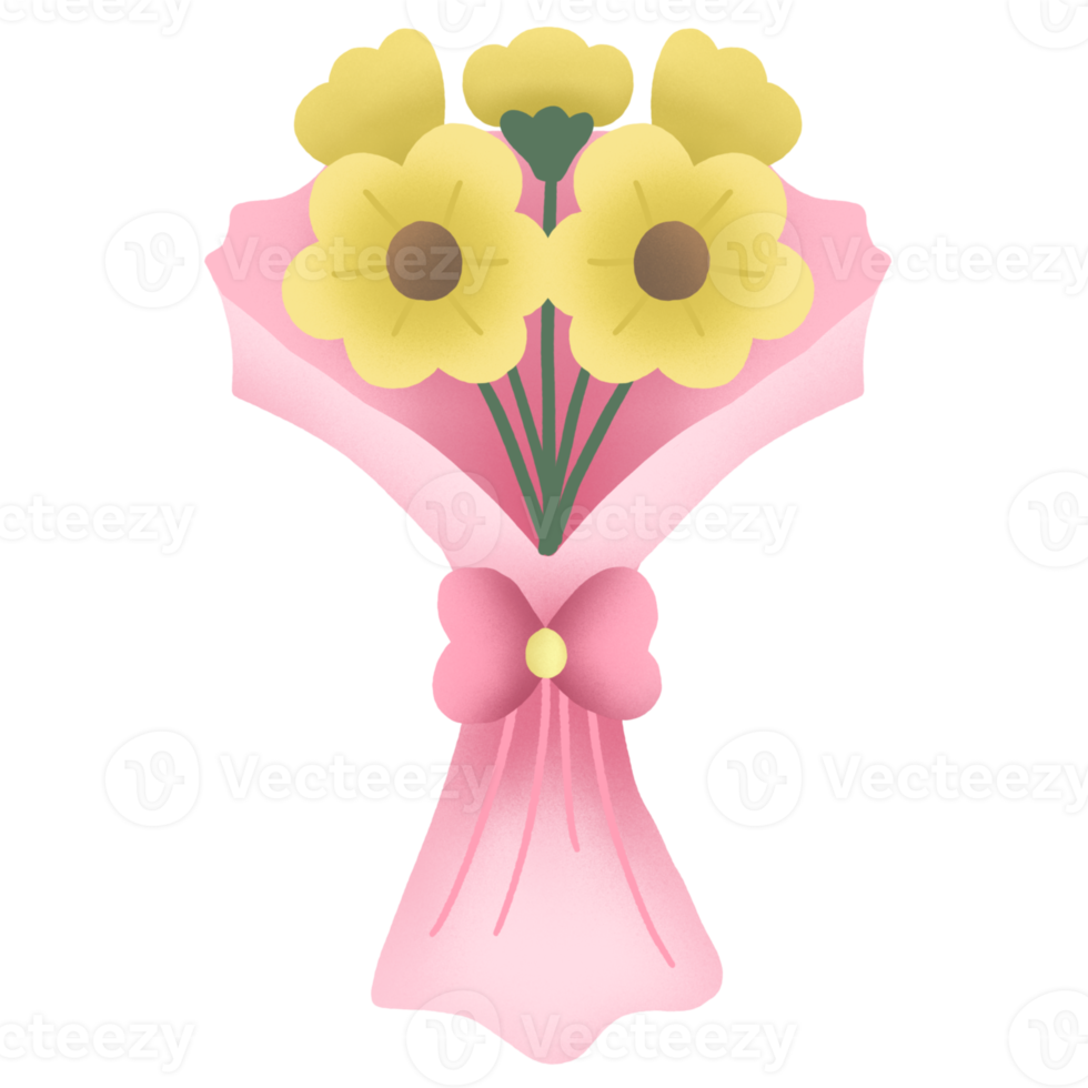 Flower Element Illustration png