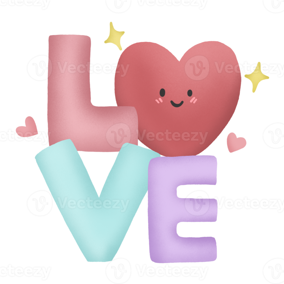 Love Element Illustration png