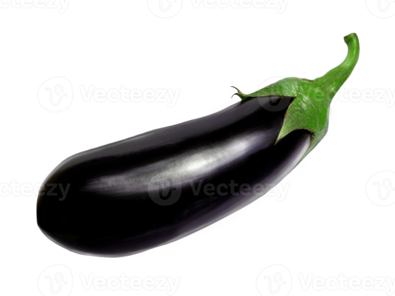 ripe eggplant isolated png