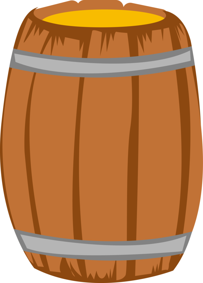 ilustração de um barril cheio de mel png