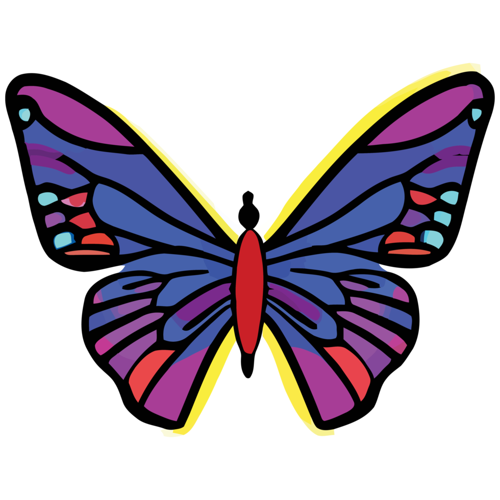 Free Colourful Butterfly PNG image with transparent background 17207795 PNG  with Transparent Background
