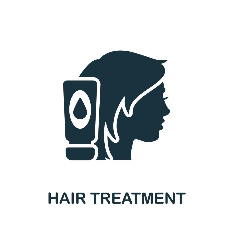 Hair Treatment icon. Simple element from beauty salon collection. Creative Hair Treatment icon for web design, templates, infographics and more vector