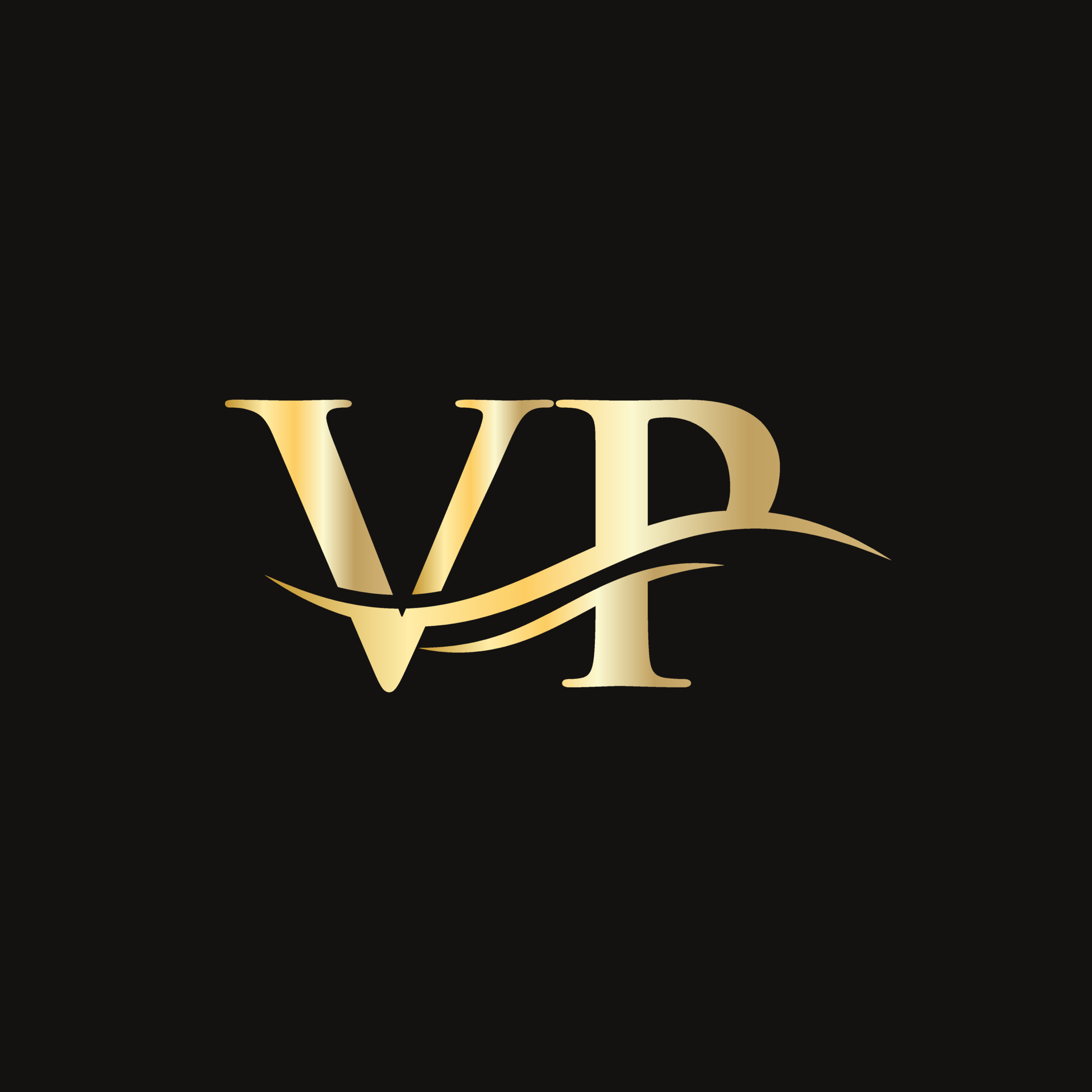 VP logo design. Initial VP letter logo design 17208768 Vector Art at Vecteezy