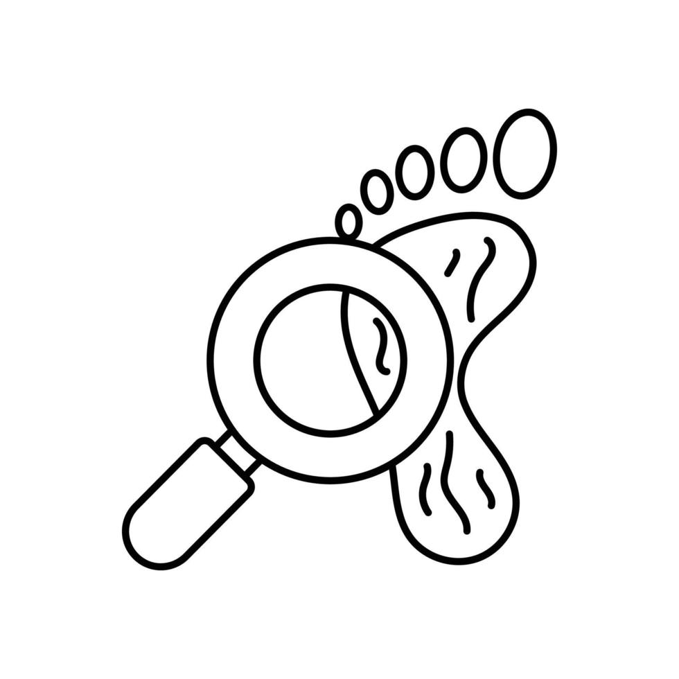crime vector Line  icon style illustration. EPS 10 file