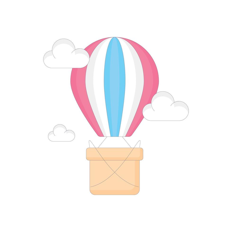 Fast Delivery Vector Icon Without Background Style Illustration. EPS 10 File